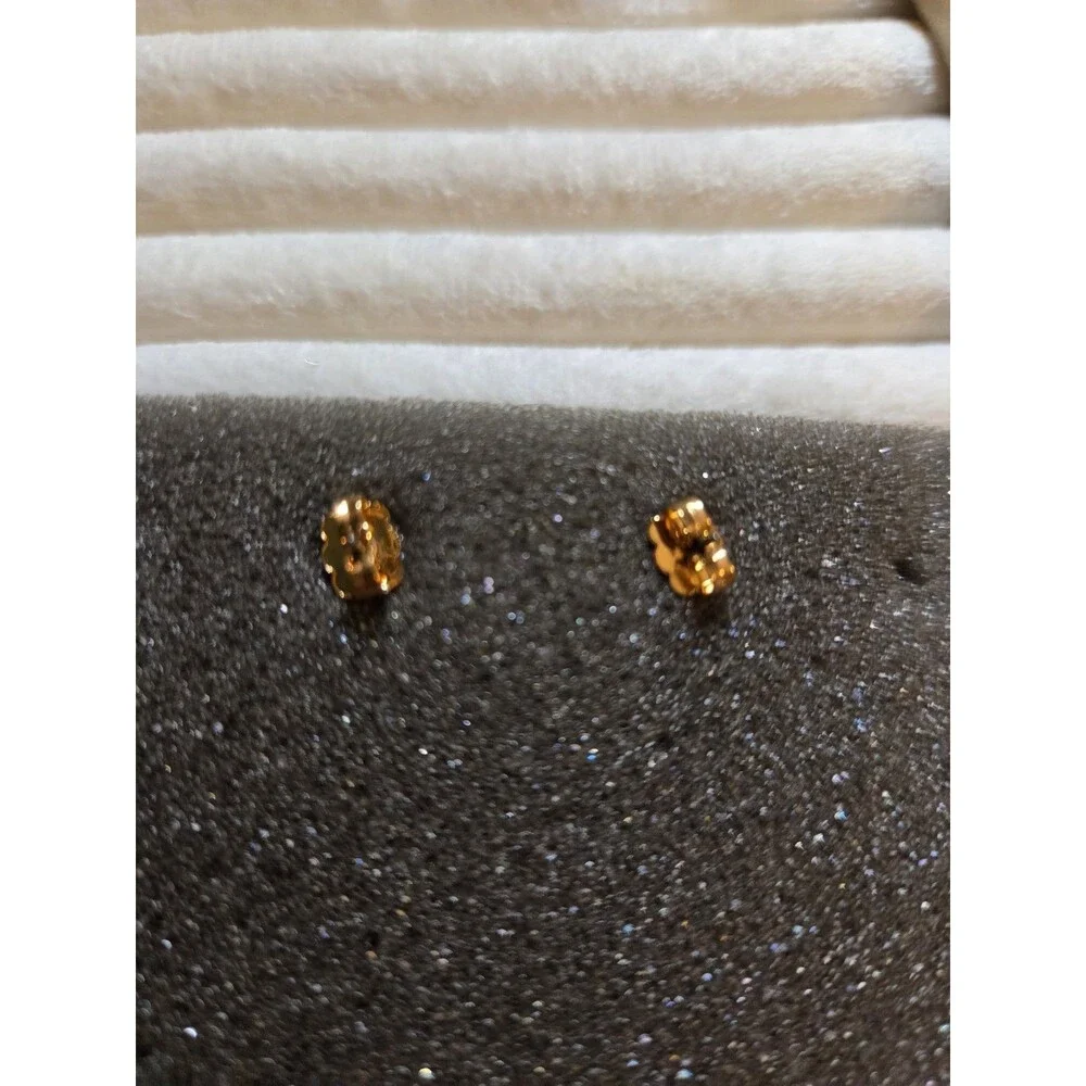 Vintage Avon Gold Confetti Necklace And Earring Set